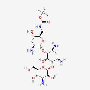 molecular formula C23H45N5O11 B15288742 N-Boc Tobramycin 