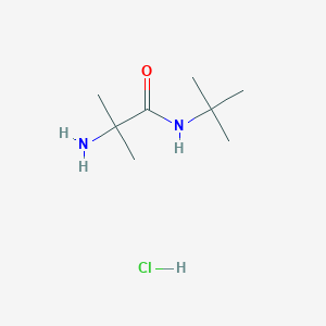 2-Amino-N-(tert-butyl)-2-methylpropanamide hydrochloride