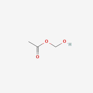 molecular formula C3H6O3 B15288784 Methylene glycol monoacetate CAS No. 86011-33-8