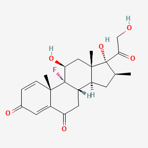molecular formula C22H27FO6 B15288790 6-Keto Betamethasone 