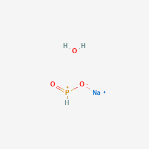 molecular formula H3NaO3P+ B152888 Phosphinic acid, sodium salt, monohydrate CAS No. 10039-56-2