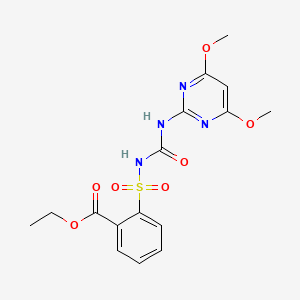 molecular formula C16H18N4O7S B15288875 Dimethoxy Chlorimuron 