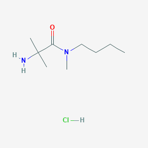 2-Amino-N-butyl-N,2-dimethylpropanamide hydrochloride