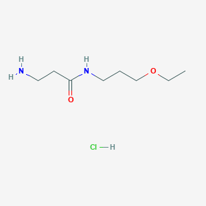 3-Amino-N-(3-ethoxypropyl)propanamide hydrochloride