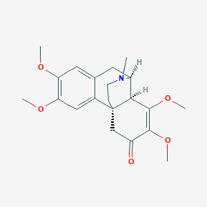 molecular formula C21H27NO5 B15288960 Stephodeline 