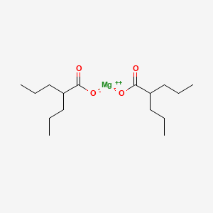 molecular formula C16H30MgO4 B15288997 magnesium;2-propylpentanoate 