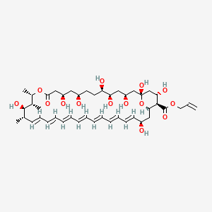 molecular formula C44H66O14 B15289012 2-Propen-1-yl Ester Amphoteronolide B 