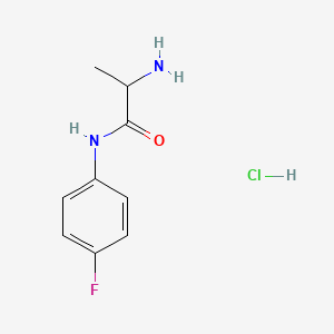 2-Amino-N-(4-fluorophenyl)propanamide hydrochloride