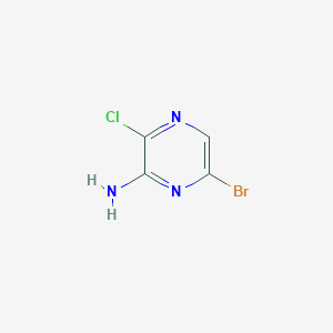 6-Bromo-3-chloropyrazin-2-amine