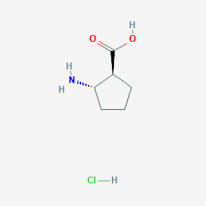 (1S,2S)-2-aminocyclopentanecarboxylic Acid Hydrochloride