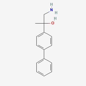 1-Amino-2-biphenyl-4-ylpropan-2-ol