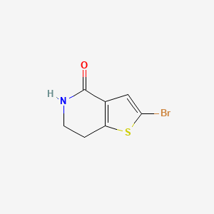 2-Bromo-6,7-dihydrothieno[3,2-C]pyridin-4(5H)-one