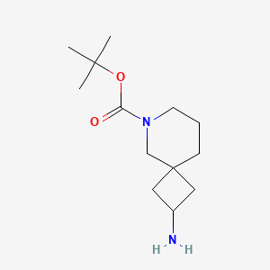 Tert-butyl 2-amino-6-azaspiro[3.5]nonane-6-carboxylate