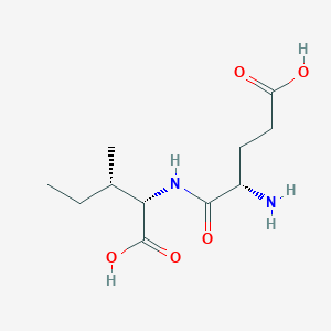 molecular formula C11H20N2O5 B15289277 Glutamylisoleucine CAS No. 5879-22-1