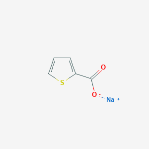 molecular formula C5H4NaO2S B152893 sodium thiophene-2-carboxylate CAS No. 25112-68-9