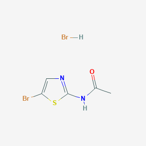 molecular formula C5H6Br2N2OS B1528931 N-(5-Bromothiazol-2-yl) acetamide hydrobromide CAS No. 1354359-55-9