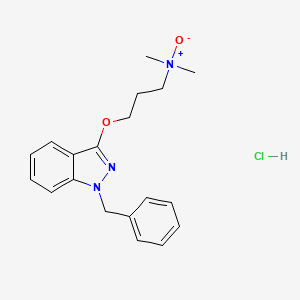 molecular formula C19H24ClN3O2 B15289336 Benzydamine N-Oxide Hydrochloride CAS No. 39860-94-1