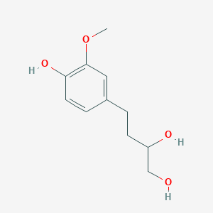 4-(4-Hydroxy-3-methoxyphenyl)butane-1,2-diol
