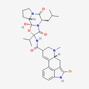 molecular formula C32H40BrN5O5 B15289675 5'-Isobromocriptine 
