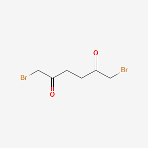 molecular formula C6H8Br2O2 B15289690 1,6-Dibromo-2,5-hexanedione 