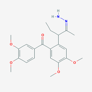 molecular formula C22H28N2O5 B15289692 Tofisopam impurity 