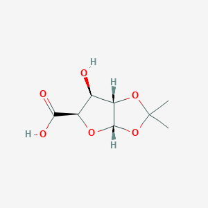 molecular formula C8H12O6 B1528979 (3aS,5R,6S,6aS)-6-hydroxy-2,2-dimethyltetrahydrofuro[2,3-d][1,3]dioxole-5-carboxylic acid CAS No. 35522-89-5