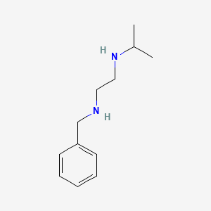 molecular formula C12H20N2 B15289898 N1-Benzyl-N2-isopropylethane-1,2-diamine CAS No. 57857-10-0