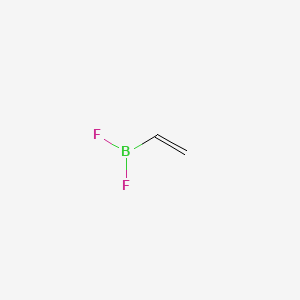 molecular formula C2H3BF2 B15289953 Vinyldifluoroborane CAS No. 358-95-2