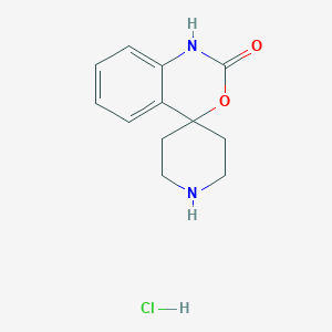 molecular formula C12H15ClN2O2 B152900 螺[苯并[d][1,3]噁嗪-4,4'-哌啶]-2(1H)-酮盐酸盐 CAS No. 85732-37-2