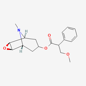 molecular formula C18H23NO4 B15290056 O-Methylscopolamine 