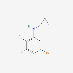 5-bromo-N-cyclopropyl-2,3-difluoroaniline