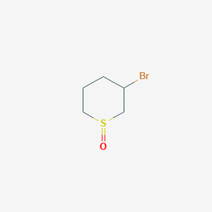 molecular formula C5H9BrOS B1529015 3-溴代四氢-2H-硫杂吡喃 1-氧化物 CAS No. 332041-59-5