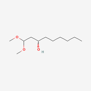 molecular formula C11H24O3 B15290185 (3S)-1,1-Dimethoxy-3-nonanol 