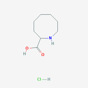 molecular formula C8H16ClNO2 B1529020 氮杂环庚烷-2-羧酸盐酸盐 CAS No. 1803565-99-2