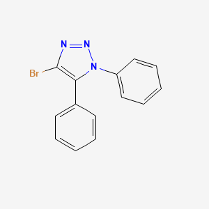 molecular formula C14H10BrN3 B1529032 4-Bromo-1,5-diphenyl-1H-1,2,3-triazole CAS No. 1858250-37-9