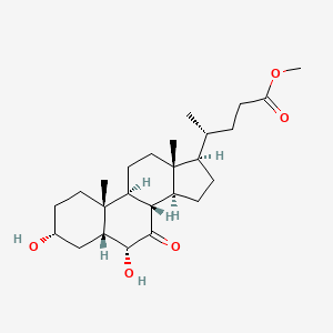 molecular formula C25H40O5 B15290393 Methyl 3,6-dihydroxy-7-oxo-cholan-24-oic Acid Ester 