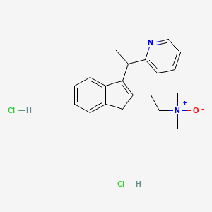 molecular formula C20H26Cl2N2O B15290487 Dimetindene N-Oxide Dihydrochloride 