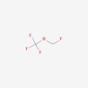 molecular formula C2H2F4O B15290511 Methane, trifluoro(fluoromethoxy)- CAS No. 2261-01-0