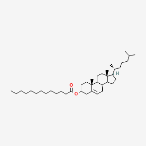 molecular formula C40H70O2 B15290541 Cholesteryl tridecanoate 