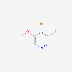 molecular formula C6H5BrFNO B1529055 4-Bromo-3-fluoro-5-methoxypyridine CAS No. 1256825-73-6