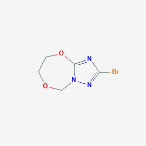 2-Bromo-7,8-dihydro[1,2,4]triazolo[5,1-b][1,5,3]dioxazepine