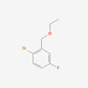 1-Bromo-2-(ethoxymethyl)-4-fluorobenzene