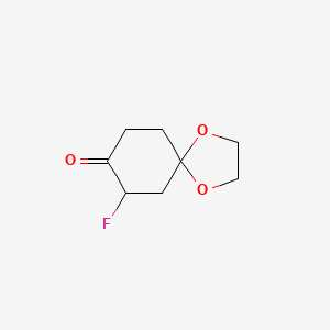 7-Fluoro-1,4-dioxaspiro[4.5]decan-8-one