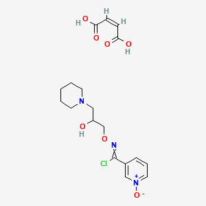 molecular formula C18H24ClN3O7 B15291118 rac-Arimoclomol Maleic Acid 