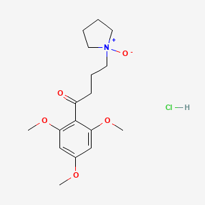 molecular formula C17H26ClNO5 B15291187 Buflomedil N-Oxide Hydrochloride 