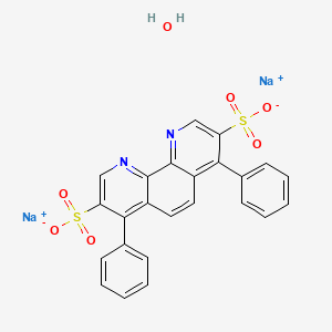 molecular formula C24H16N2Na2O7S2 B1529137 Bathophenanthrolinedisulfonic acid,disodium salt hydrate CAS No. 98645-86-4