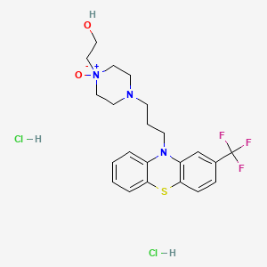 molecular formula C22H28Cl2F3N3O2S B15291382 Fluphenazine N1-Oxide Dihydrochloride 