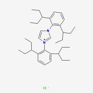 1,3-Bis(2,6-di(pentan-3-yl)phenyl)-1H-imidazol-3-ium chloride