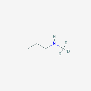 molecular formula C4H11N B15291751 N-(Methyl-d3)-1-propanamine 
