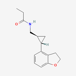 molecular formula C15H19NO2 B15291757 Tesimeltion Enantiomer 